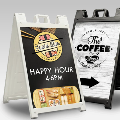 A-Frame Signs / Sandwich Boards A-Frame Signs / Sandwich Boards
