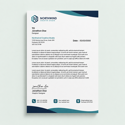 Quick & Short Run Letterheads Quick & Short Run Letterheads