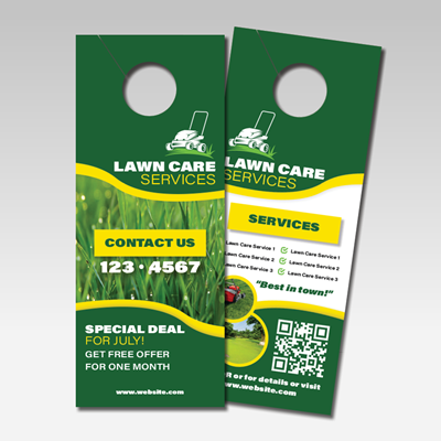 Quick & Short Run Door Hangers Quick & Short Run Door Hangers
